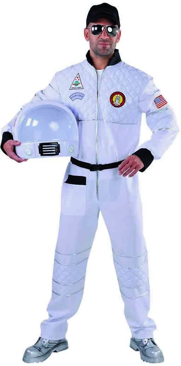 Science Fiction & Space Kostuum | Neil Armstrong Apollo Astronaut | Man | XXL | Carnaval kostuum | Verkleedkleding